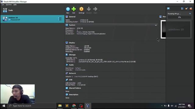 Tutorial Install Windows 10 Dengan VirtualBox 7.0 (2023) смотреть онлайн