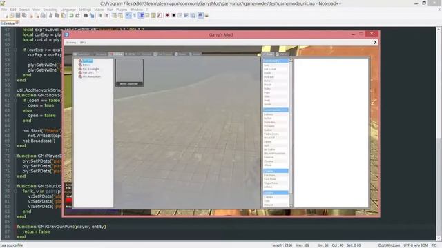Garry's Mod Gamemode Scripting | Prevent Gravity Gun Punt | Part 18 смотреть онлайн