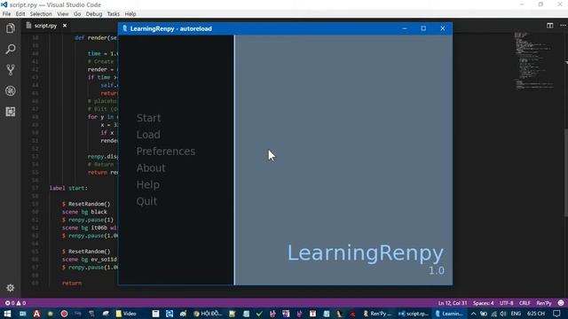 Ren'py - Staggered Transition Effect (I don't know how to call this) смотреть онлайн