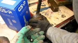 Замена наружнего шруса на Шкода Октавия SKODA Octavia.