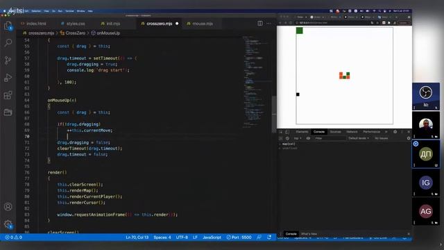 Крестики-нолики на чистом JS @Uncolored::Meetup Дмитрий Павличенко 2021-07-03 смотреть онлайн