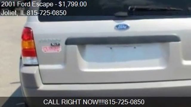 2001 Ford Escape XLT 4WD! SUNROOF! TOWING PACKAGE! KEYLESS! смотреть онлайн