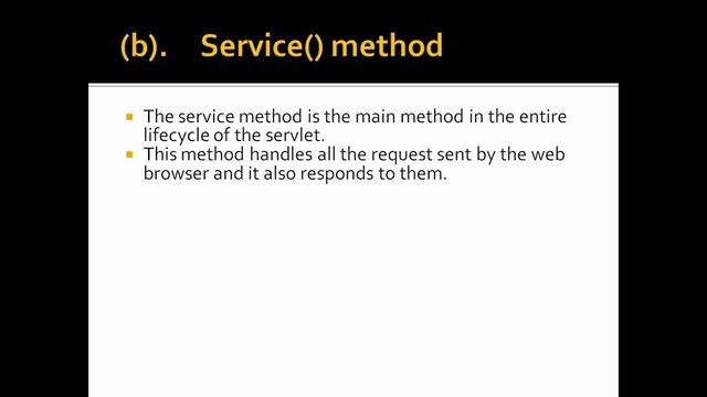 Lifecycle of Servlets| Lifecycle method's of Servlets смотреть онлайн