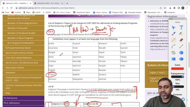 Delhi University BA (H) - French | Complete Admission Process | प्रवेश कैसे प्राप्त करें смотреть онлайн