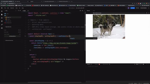 WEEK 2 REACT remote data fetching смотреть онлайн