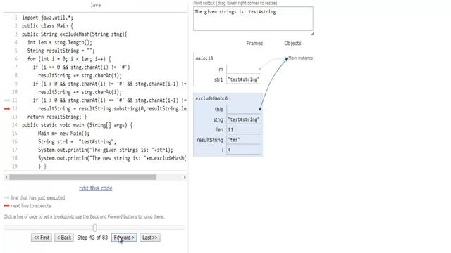 w3resource.com: Java String Exercise-68 смотреть онлайн