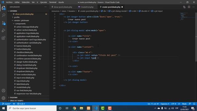 05 - Métodos mágicos y modales - Aprende Laravel Livewire desde cero смотреть онлайн