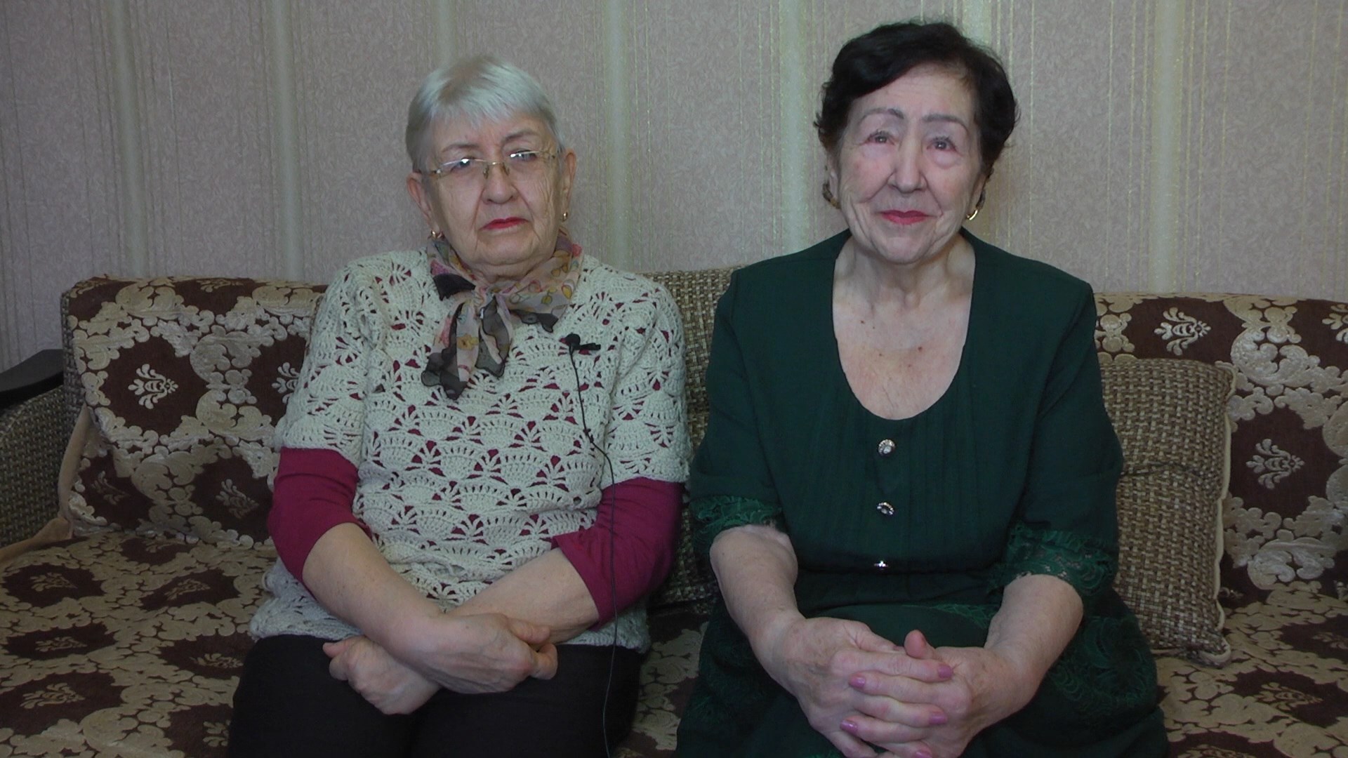 Молотилина Фрида Фёдоровна и Фирюлина Галина Алексеевна. Поздравления с Новым 2024 Годом.