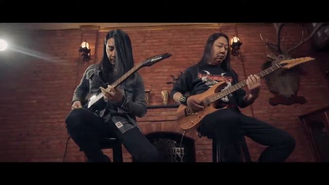 Suffocated - guitarists Wu Peng (吴鹏), Kou Zhengyu (寇征宇) & Vocal/Bassist Liu Zheng (刘铮) [Ibanez] смотреть онлайн
