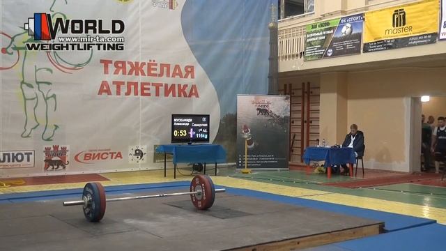 МУСКАФИДИ/MUSKAFIDI (77,М-40) 95-100-103х/116-131х-131. Russian Masters Cup -2017. смотреть онлайн