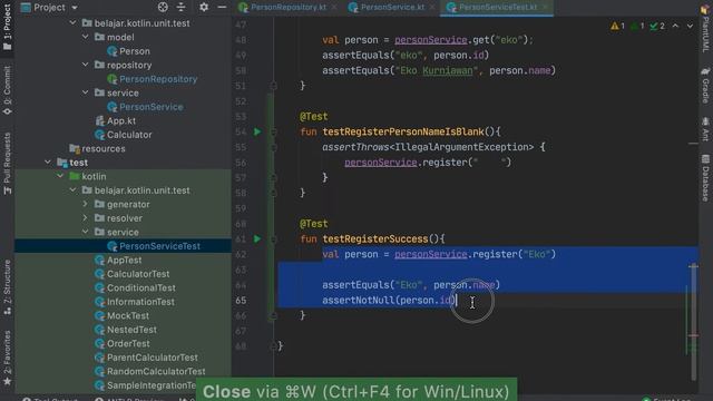 Belajar Kotlin Unit Test - 24 Verifikasi di Mocking смотреть онлайн