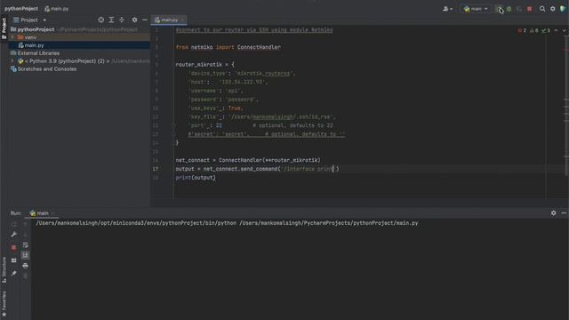 Network Automation using Python(Netmiko Module) on MikroTik смотреть онлайн