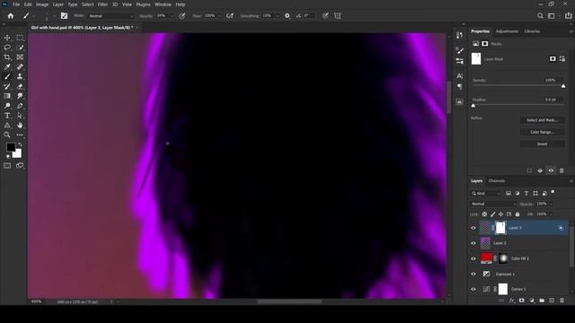 Girl holding hand | Sketch Glow | Photoshop смотреть онлайн