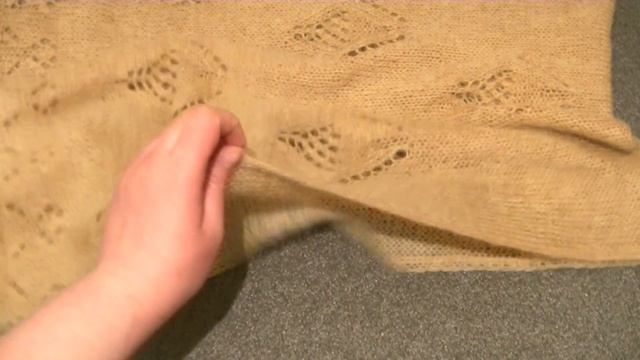 Как исправить закручивание края вязаного полотна смотреть онлайн