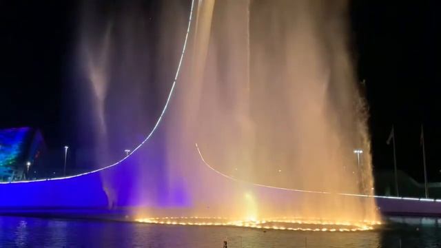 Поющий фонтан Олимпийский парк Сочи /Это Космос / Получи удовольствие смотреть онлайн