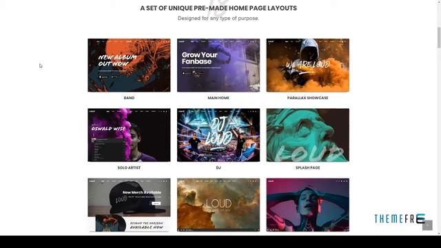 Loud - A Modern WordPress Theme for the Music Industry Kouki N смотреть онлайн