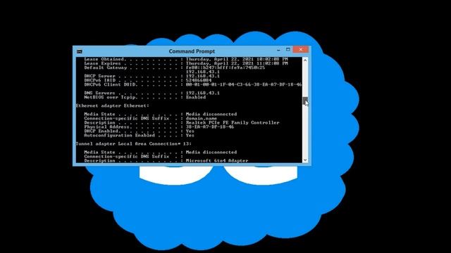 HOW TO CHECK #MAC_ADDRESS #IP_ADDRESS #DNS_SERVER #DHCP #ADAPTER #WIFI-BLUETOOTH CONNECTION I CMD смотреть онлайн