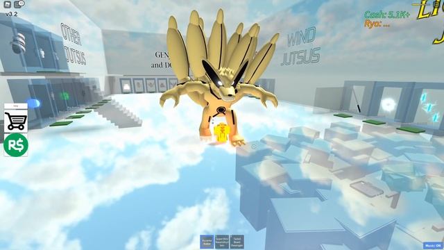 ROBLOX NARUTO TYCOON V3.2 KYUUBI CHAKRA MODE REVIEW! смотреть онлайн