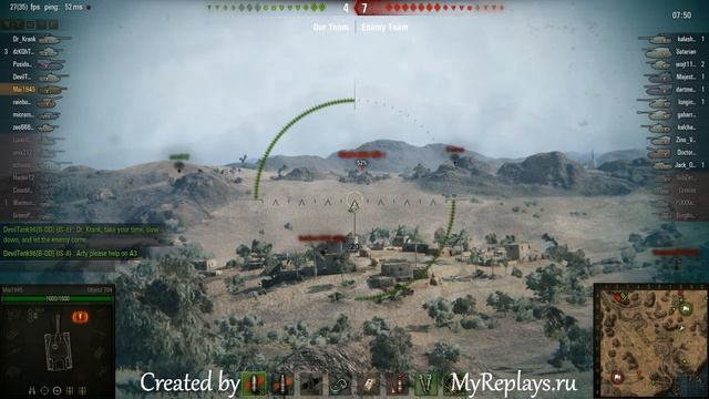 WOT: El Hallouf - Object 704 смотреть онлайн