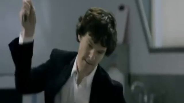 история задом на перед. Sherlock BBC. смотреть онлайн