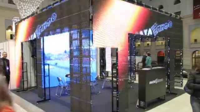 Стенд на выставке "Integrated Systems Russia 2010".MOV смотреть онлайн