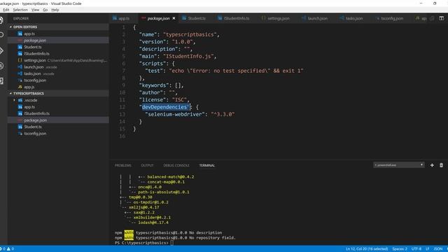 Part 15 - DefinitelyTyped And Typings type definition providers of Typescript смотреть онлайн