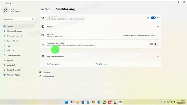 Windows 11 Home : How to set pressing Alt plus Tab as Open windows and all tabs in Microsoft Edge смотреть онлайн