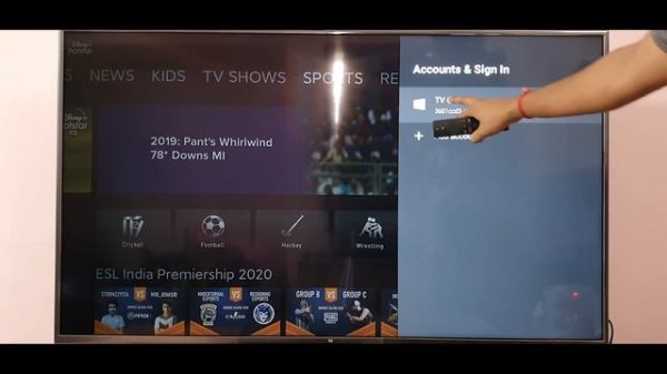 உங்கள் SMART TVயில் Google Accountஐ Login செய்வது எப்படி?