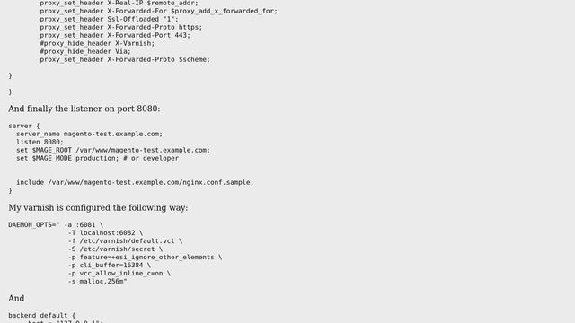 Magento: Varnish with NGINX SSL proxy 502 error Magento 2 смотреть онлайн