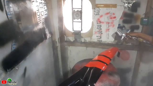 SPRAY GUN AUARITA F3 CUSTOM GARASI ROSOK PAINT - SETTING UNTUK CLEAR COAT смотреть онлайн