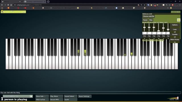 Exclude Drums Update | PJSMP - Pure JavaScript Midi Player | version: 1.49.5 demonstration смотреть онлайн