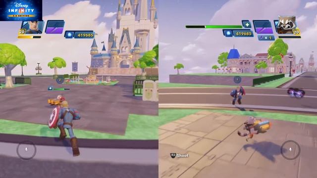 Disney Infinity Short - Cap destroys trash panda смотреть онлайн