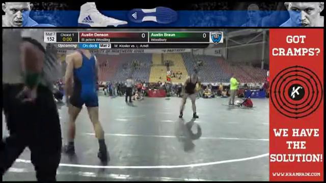 1261 Junior 152 Mat 7 Austin Denson St peters Wrestling vs Austin Braun Woodbury bxcmzlbo 648441710 смотреть онлайн