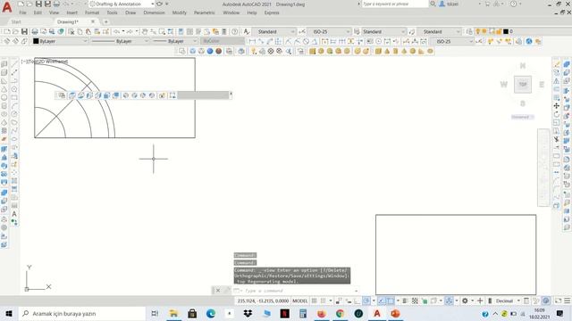 2. Ders 3D AutoCAD-VIEW-VISUAL STYLE MENÜLERİ смотреть онлайн