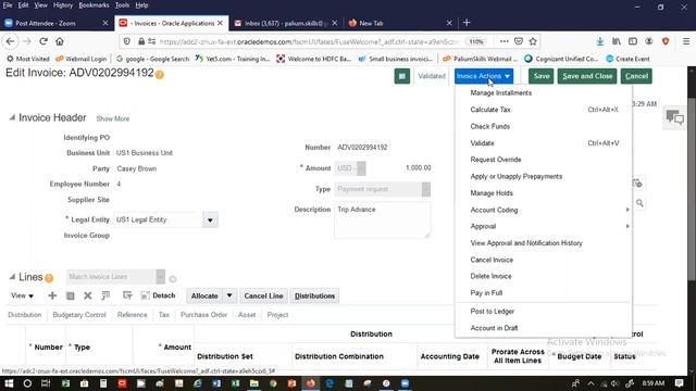 Oracle Cloud Financials - Expenses смотреть онлайн