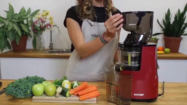 Соковыжималка BioChef Atlas Whole Slow Juicer смотреть онлайн