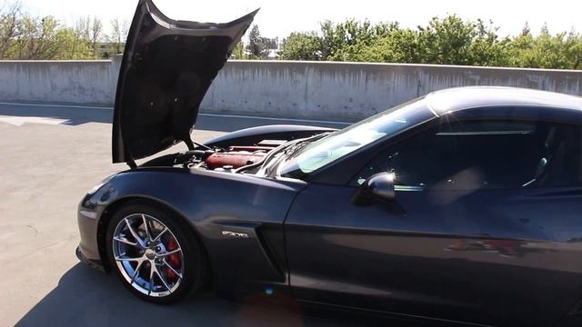 2009 Chevrolet Corvette Z06 505HP Custom ZR1 Kit C6 Cyber Gray Zen Auto смотреть онлайн
