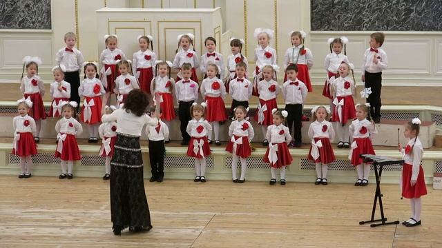 Музыкальная радуга - Белые снежинки смотреть онлайн