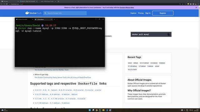 Como executar servidor MySql no Docker смотреть онлайн