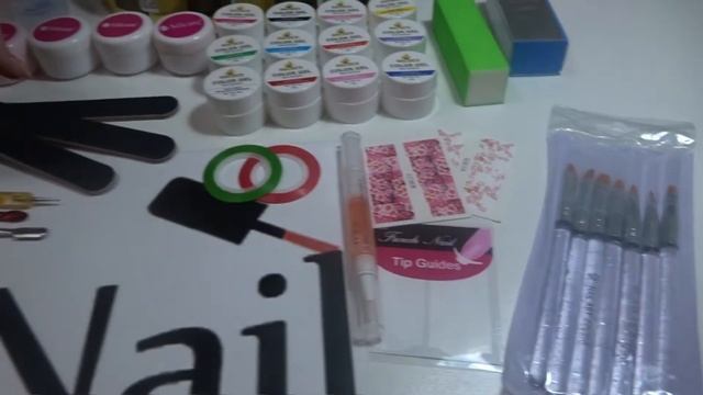 Обзор набора №265 (для наращивания ногтей гелем) смотреть онлайн