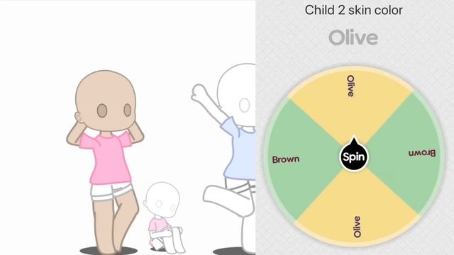 Making a gacha family using a ✨wheel✨ | Pt 1 | The Pebbles family смотреть онлайн