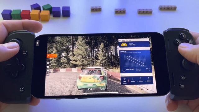 WRC GENERATIONS - iPhone 13 Pro Max gameplay via Nvidia GeForce Now - using Razer Kishi V2 смотреть онлайн