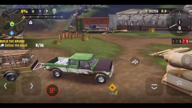 Wood transport to build bridges 😊 ||Game Offroad Adventure #gameplay #viral #video @Khaptuwagamer88 смотреть онлайн