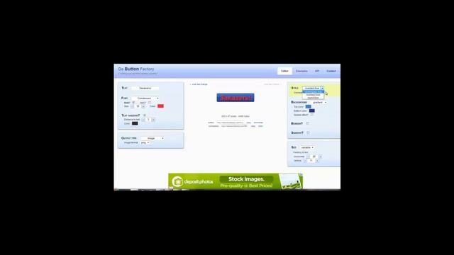 Как сделать красивую кнопку он-лайн смотреть онлайн