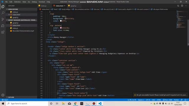 D3.js + Firestore Project смотреть онлайн