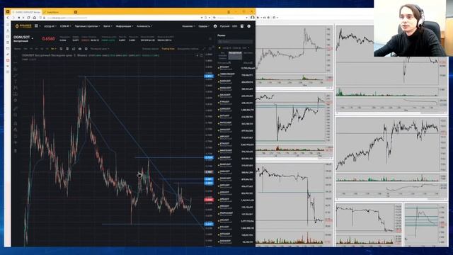 Скальпинг криптовалют | Обучение торговле криптовалютой | Прямой эфир Live Investing смотреть онлайн
