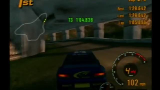 Gran Turismo 3 A-spec Subaru Impreza Rally Car - Smokey Mountain Gameplay смотреть онлайн