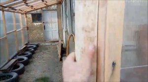 Сделал дверь в теплицу/ Новая Жизнь