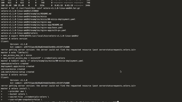 DevOps Tutorials | Kubernetes cluster backup and restore with Velero - Kubernetes cluster backup смотреть онлайн