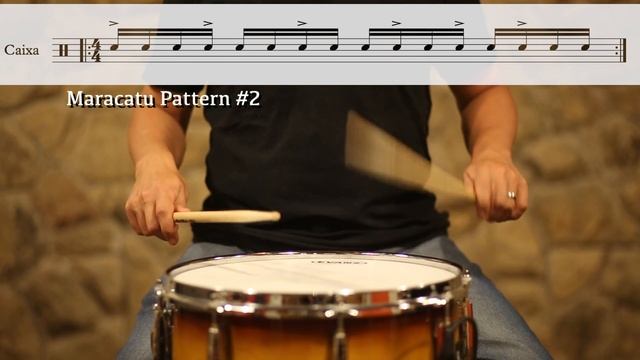 Maracatu Caixa Rhythms #1-3